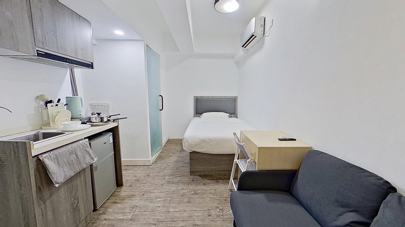  Private Studio B1 - Level 1  -  Stylish Coliving Experience in Yau Ma Tei with Modern Amenities Apartment  - Gallery -  5