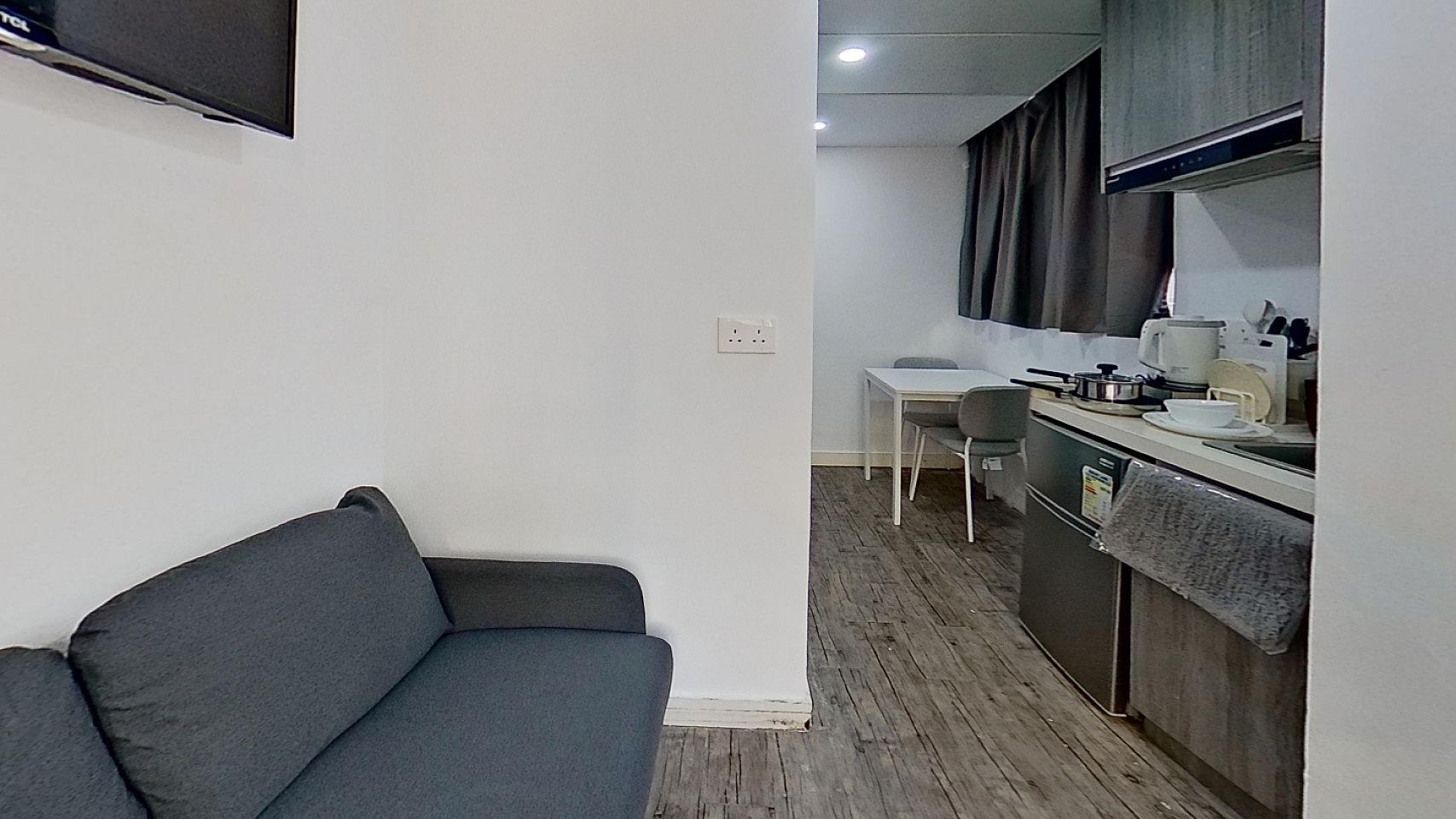  Private Studio B2 - Level 1  -  Stylish Coliving Experience in Yau Ma Tei with Modern Amenities Apartment  - Gallery -  2