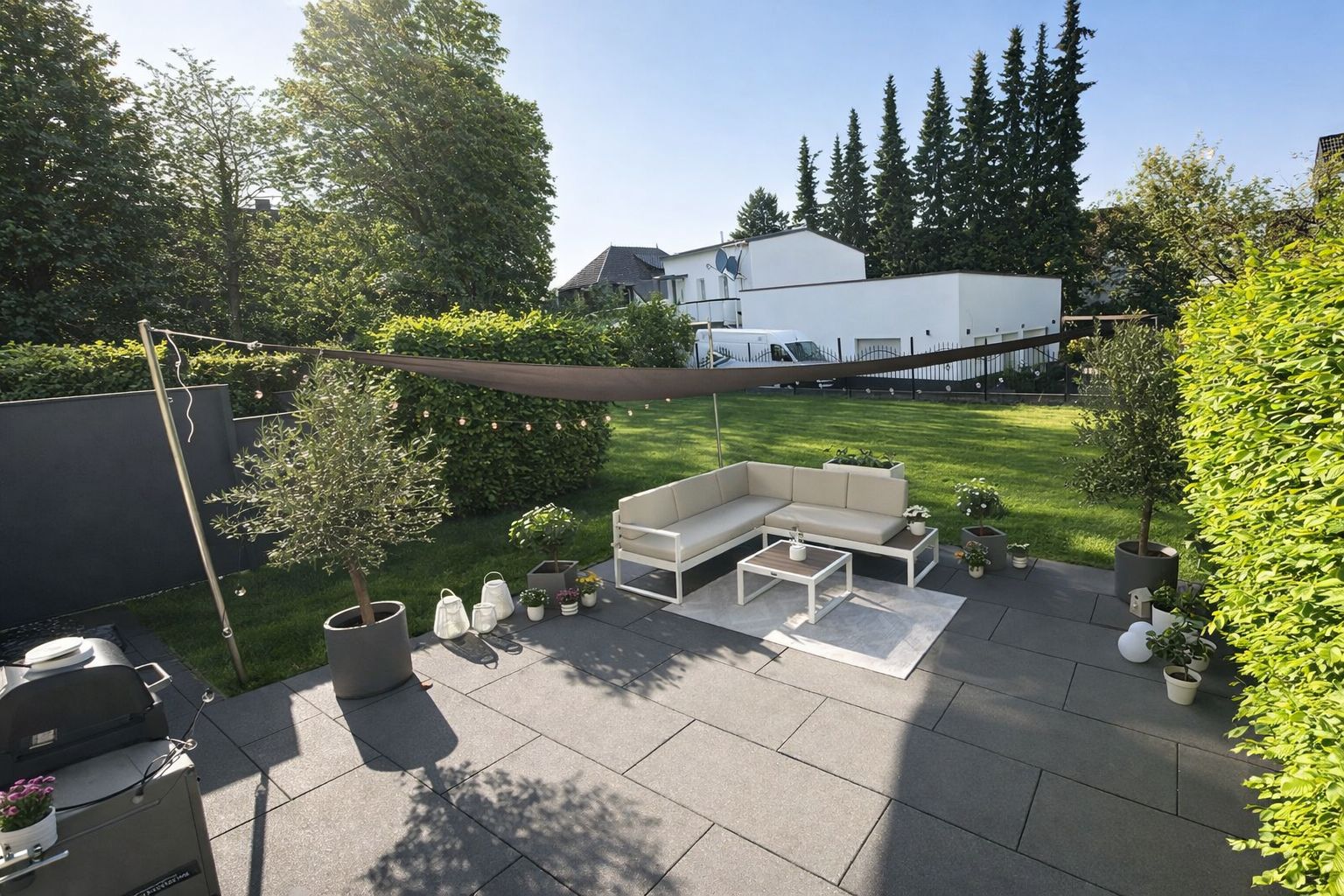 Moderne, Voll Möblierte 2-Zimmer-Erdgeschosswohnung Mit Terrasse Und Garten In Ruhiger Lage In Solin - 1