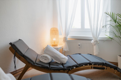 Wellness-Lounge am Bauhausmuseum