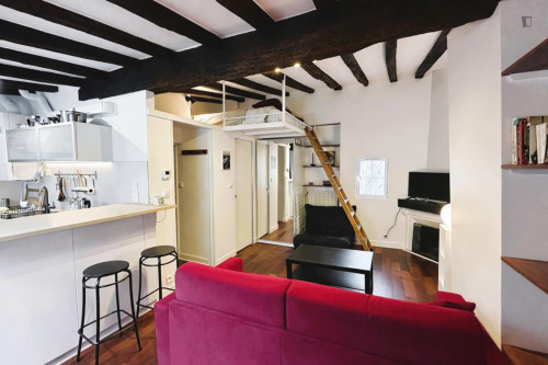 Very welcoming studio near the Pierre and Marie Curie Campus of the Sorbonne University