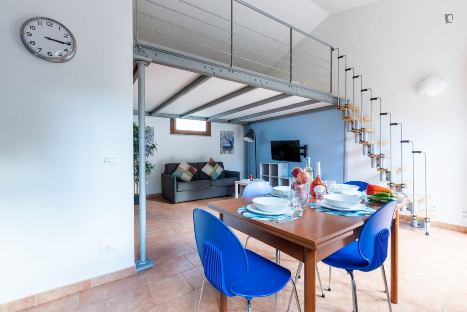  Very Bright Lofted Studio In Pisa  -  Very bright lofted studio in Pisa  - Gallery -  1
