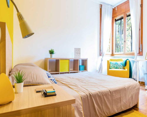 Nice double bedroom in a 5-bedroom apartment near Parco delle farfalle - Gallery - 5