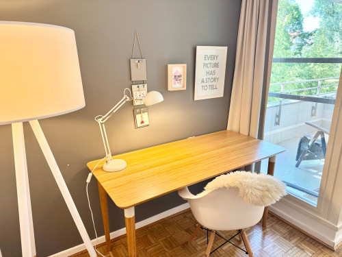 Awesome studio with balcony in perfect area