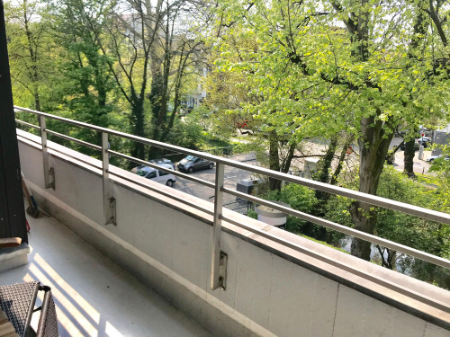 Awesome studio with balcony in perfect area