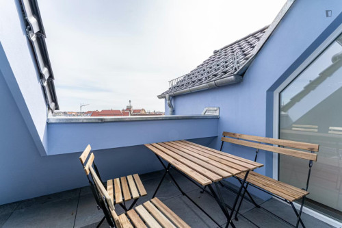 Bright double bedroom in Pankow