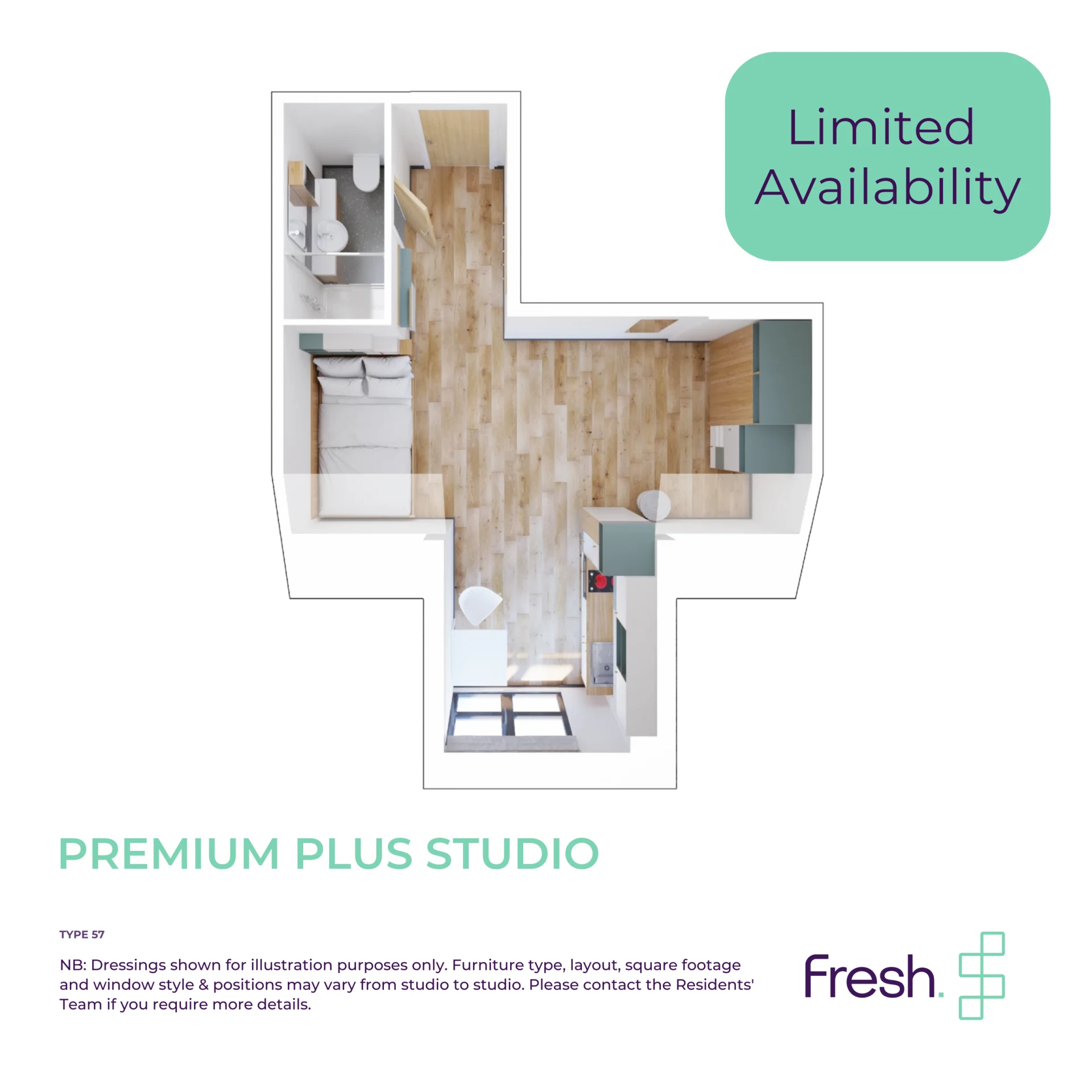  Premium Plus Studio - EPC Band C  -  The Gorge  - Gallery -  3