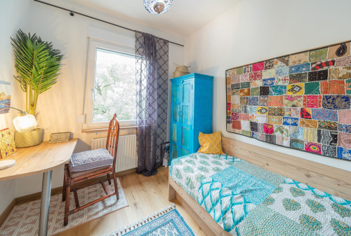 Stylishly furnished & freshly renovated – living with oriental flair in Nuremberg