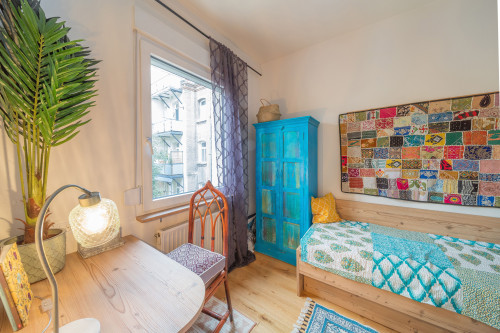 Stylishly furnished & freshly renovated – living with oriental flair in Nuremberg