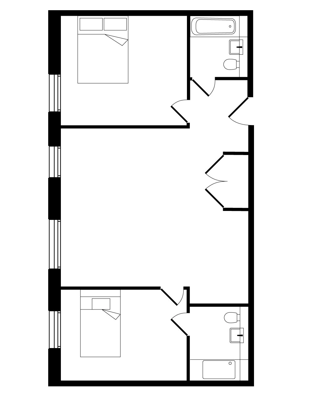 PLATINUM 2 BED APARTMENT - Canvas City Club - Gallery - 2
