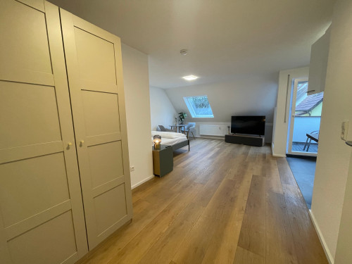 Brand new Studio Apartment with balcony in S-Möhringen