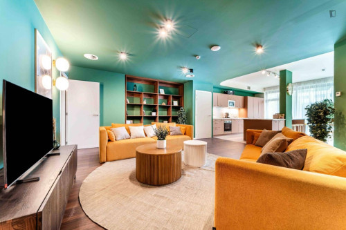 Pleasant ensuite double bedroom near Roodebeek metro