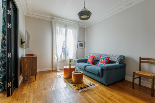 Spacious 62m2 flat - Mobility lease in the 13th arrondissement of Paris