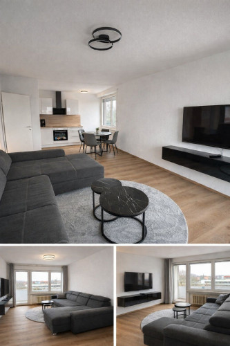 New, modern Apartment with balcony - fully equipped & all-inclusive