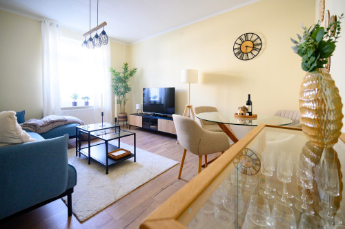 Modern furnished apartment near the Alter Strom Warnemünde – ideal for business stays