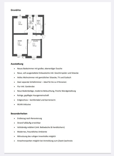 Modern furnished apartment near the Alter Strom Warnemünde – ideal for business stays - Gallery - 26