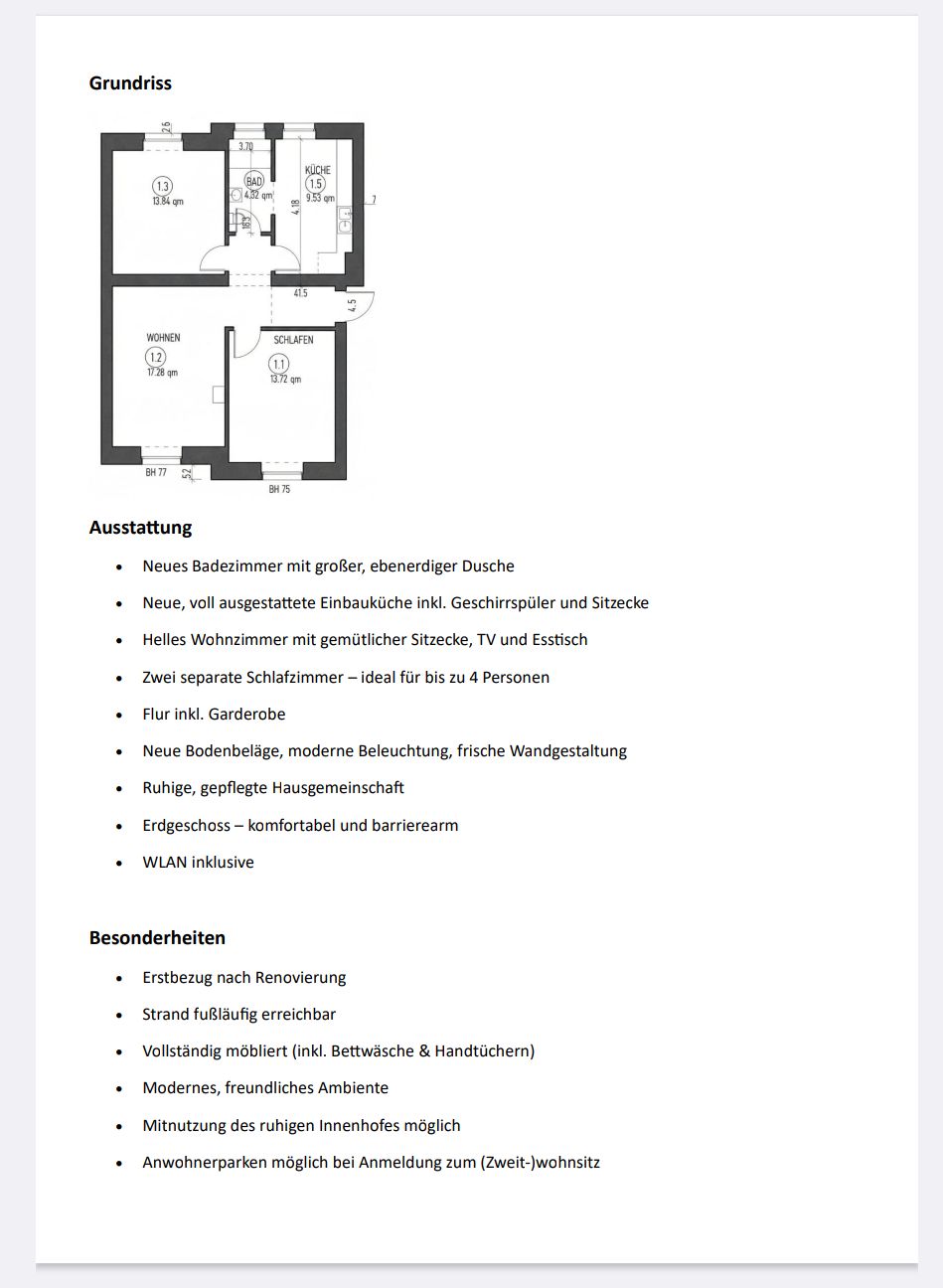 Modern Furnished Apartment Near The Alter Strom Warnemünde – Ideal For Business Stays - 39