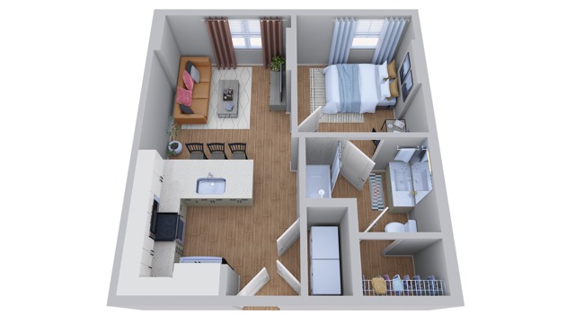 1x1 A  -  Noble 2500 | Student Housing  - Gallery -  1