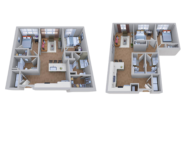  2x2 Upgrade  -  Noble 2500 | Student Housing  - Gallery -  1