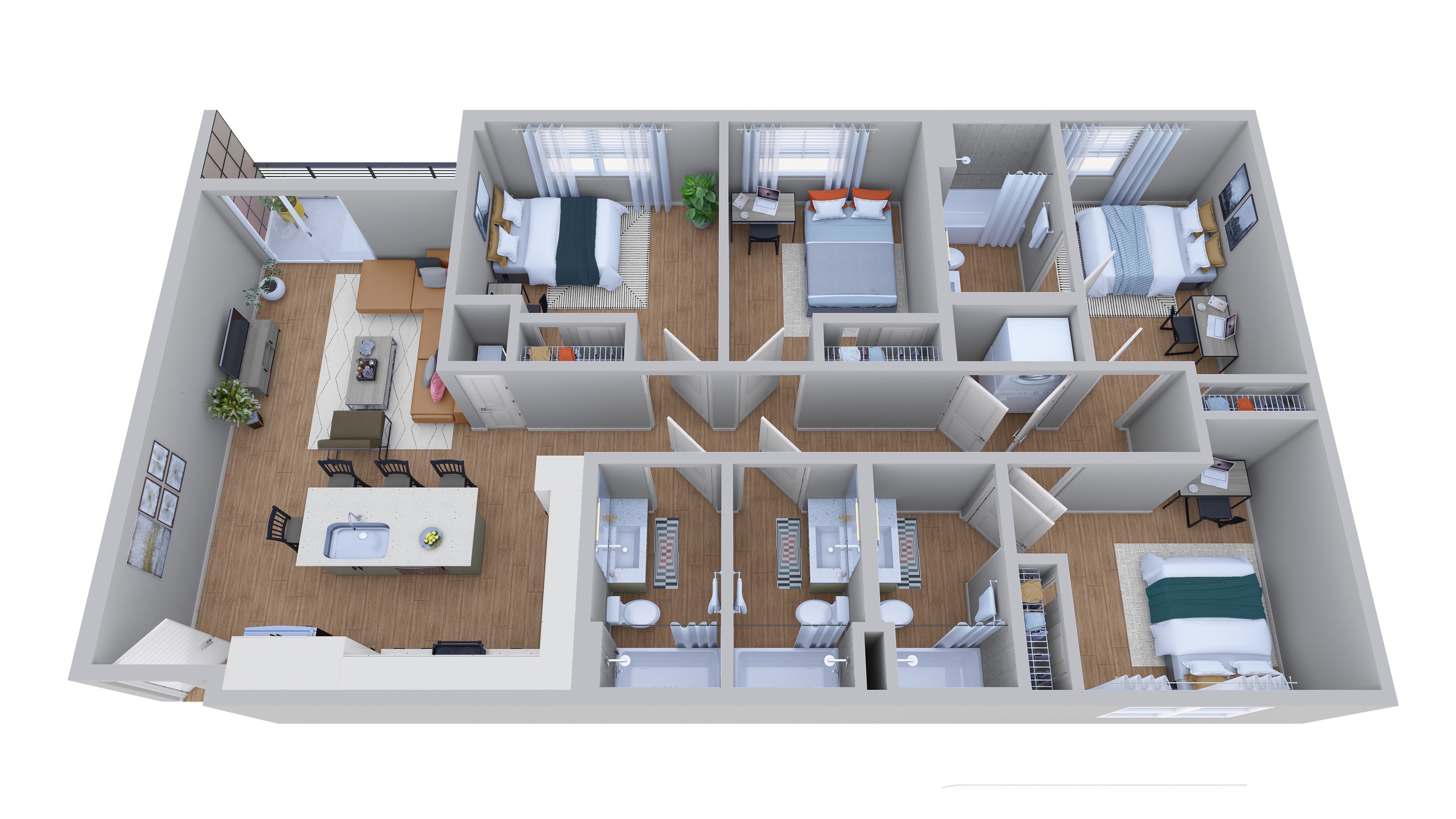  4x4 Upgrade  -  Noble 2500 | Student Housing  - Gallery -  2