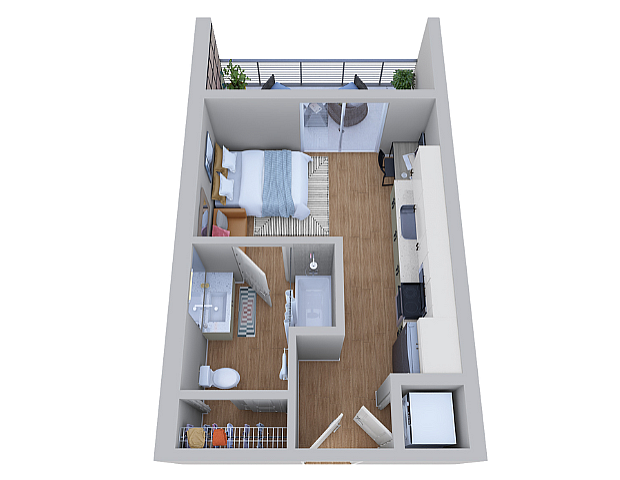  S1A  -  Noble 2500 | Student Housing  - Gallery -  1