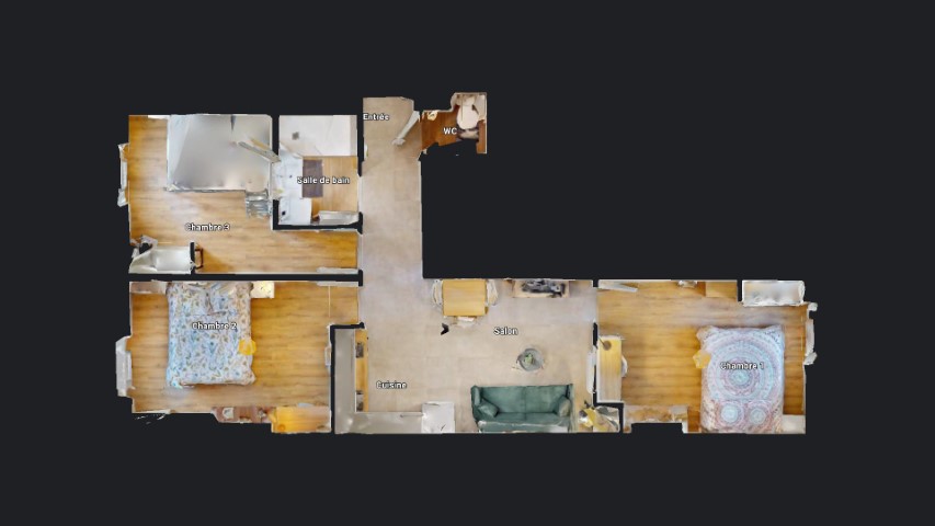  Single Room  -  Furnished shared apartment of 57.0m2  - Gallery -  2