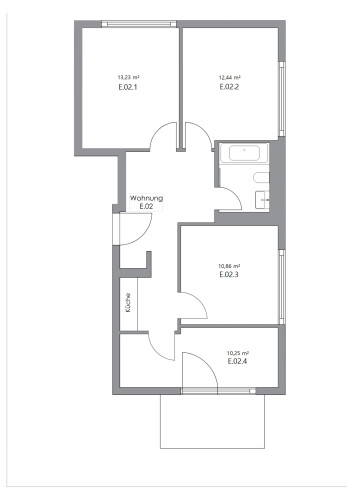 Zimmer in der Nazarethkirchstraße 51 (Aufgang E)