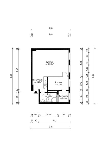 Nice studio in Charlottenburg