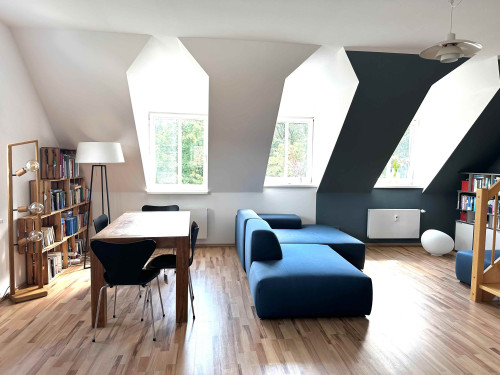 Charming fully equipped 2-Room Maisonette for temporary rental in Potsdam, Babelsberg