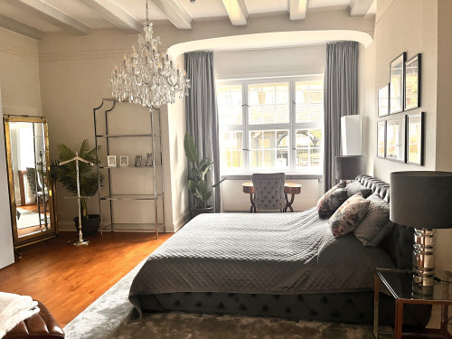 Elegant 3-room terrace apartment with lake view in a historic villa  - Gallery -  5