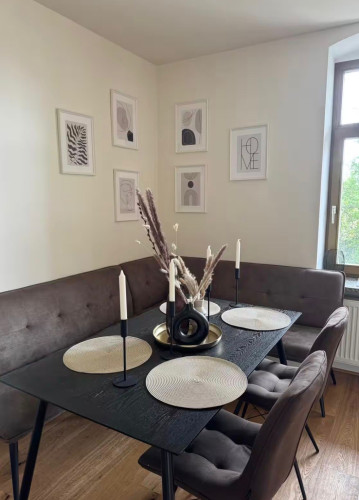 Bright 2‑Bedroom Ground‑Floor Apartment with Terrace near Zeisigwald - Gallery - 6