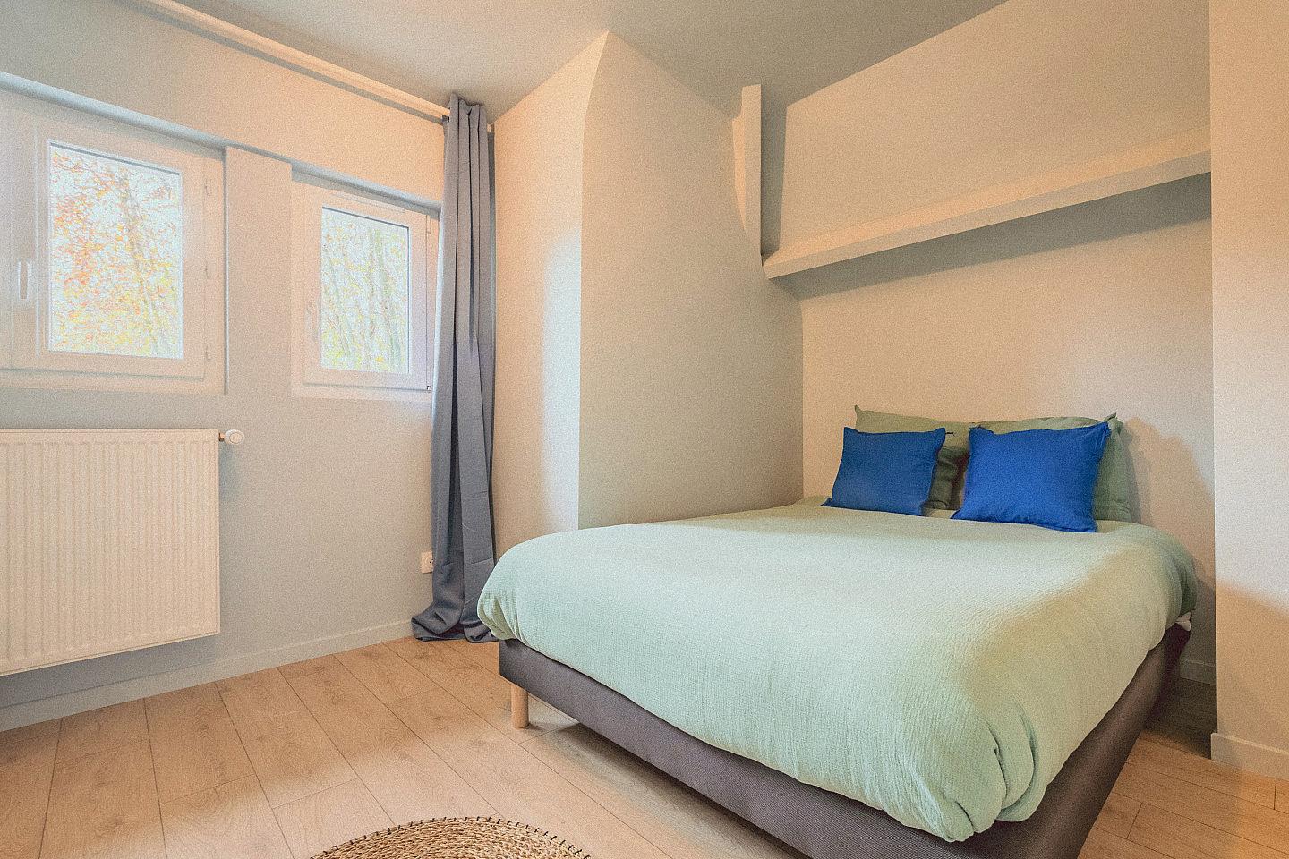  Room 9 - Agrippine - Second Floor  -  Charming Coliving House in Alfortville with Cozy Living Spaces & Green Courtyard  - Gallery -  12