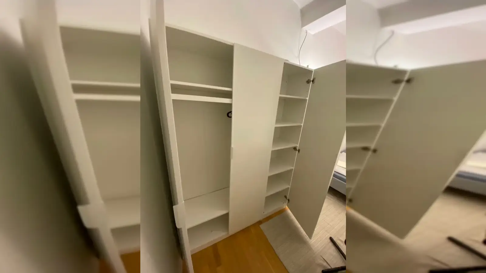  Bedroom 1  -  Room in a shared 4-bedroom apartment for rent in Munich with bills included.  - Gallery -  11