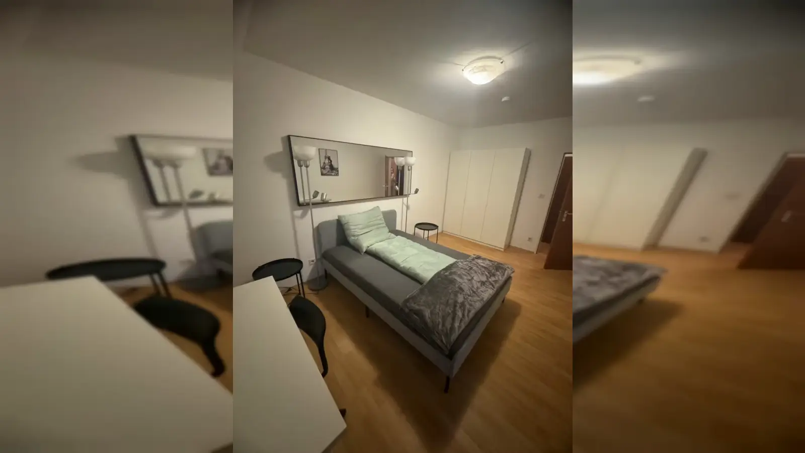 Bedroom 1 - Room in a shared 4-bedroom apartment for rent in Munich with bills included. - Gallery - 1