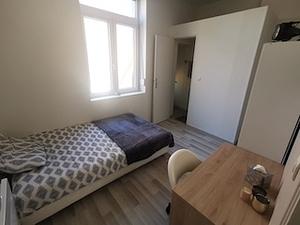 Ensuite Room - Furnished shared apartment of 100m² - €450 - Roubaix - Gallery - 1
