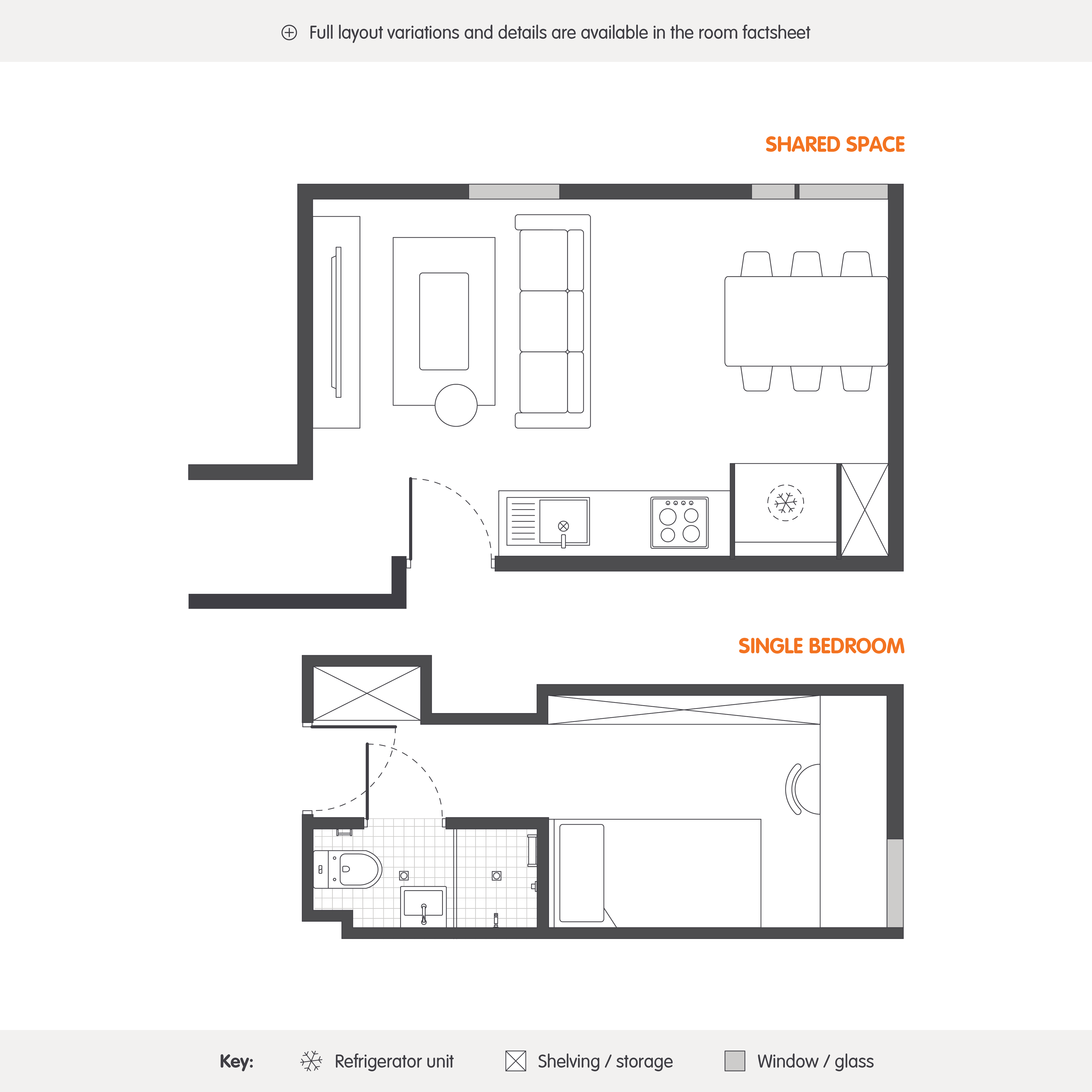 Single Bedroom – 6 Share Apartment - 7