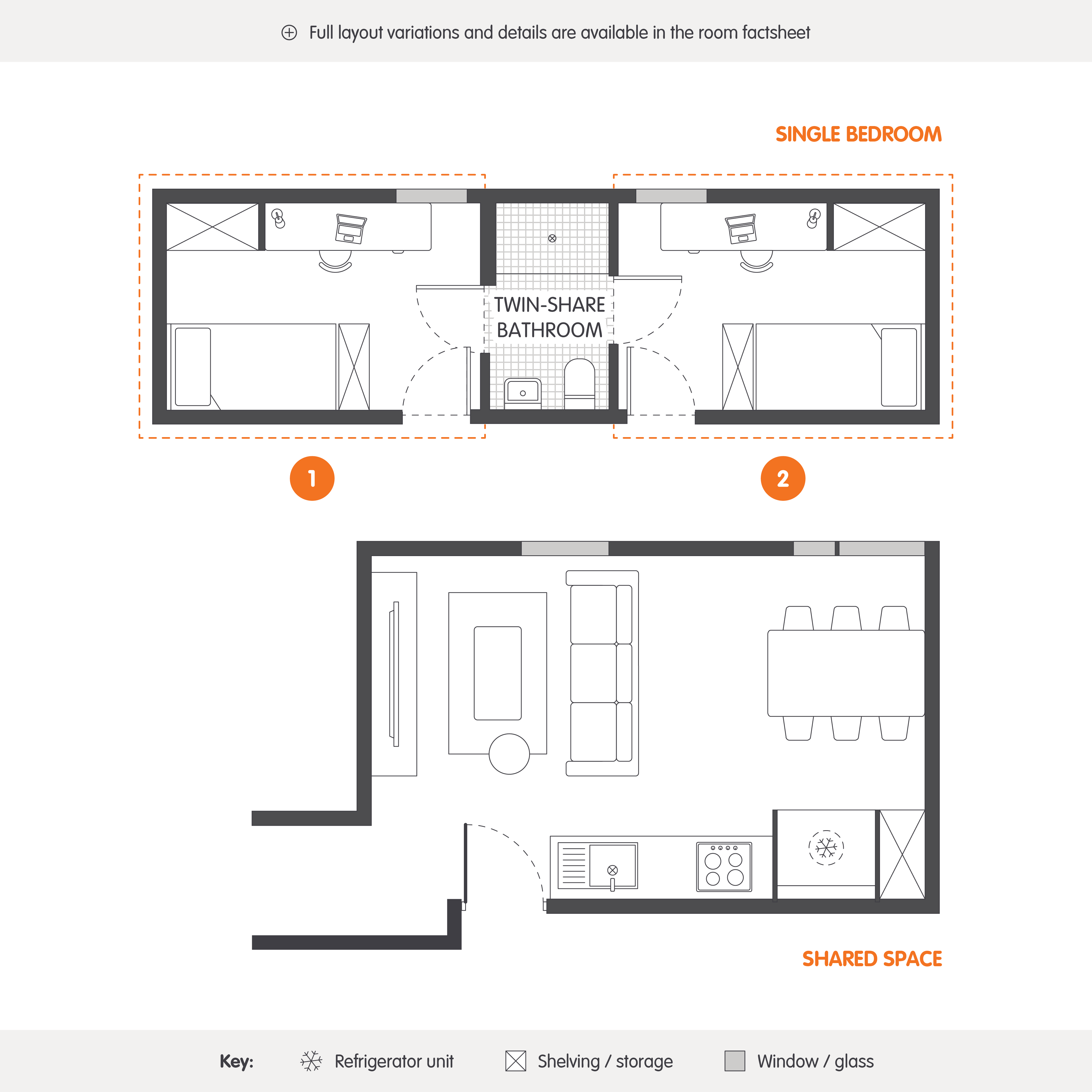  U18 6 Bedroom Share Bathroom Male  -  Iglu Central  - Gallery -  3