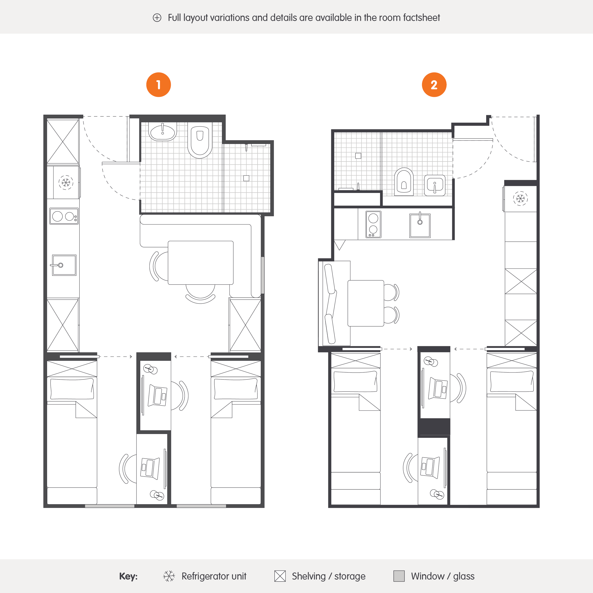  Single Bedroom – 2 Share Apt  -  Iglu Waterloo  - Gallery -  3