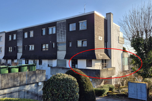 Sunny 2.5-room boutique-style apartment surrounded by greenery