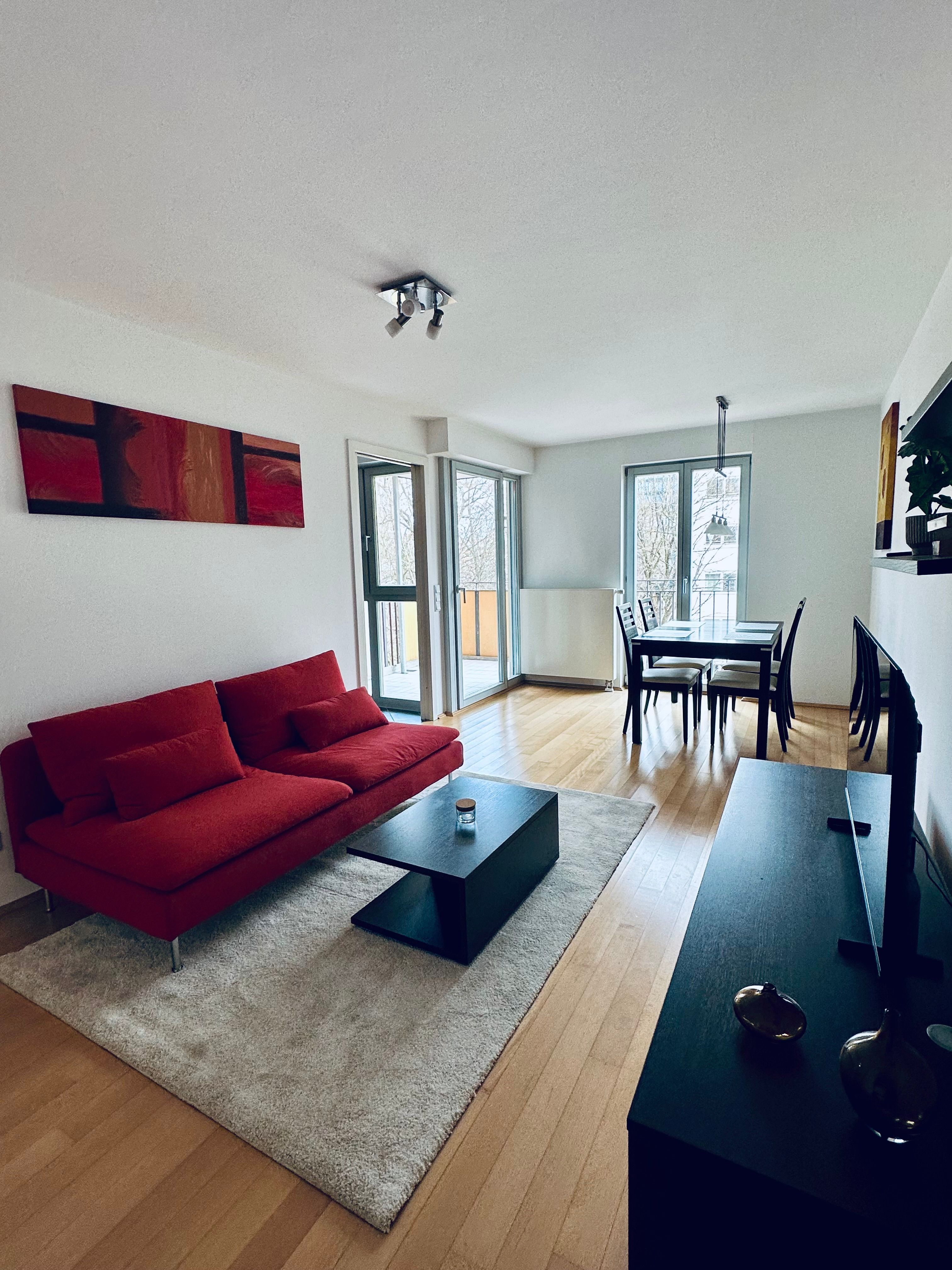 Bright & Modern 2‑Room Apartment (approx. 57 M²) Near Werksviertel And Ostbahnhof – Fully Furnished, - 14