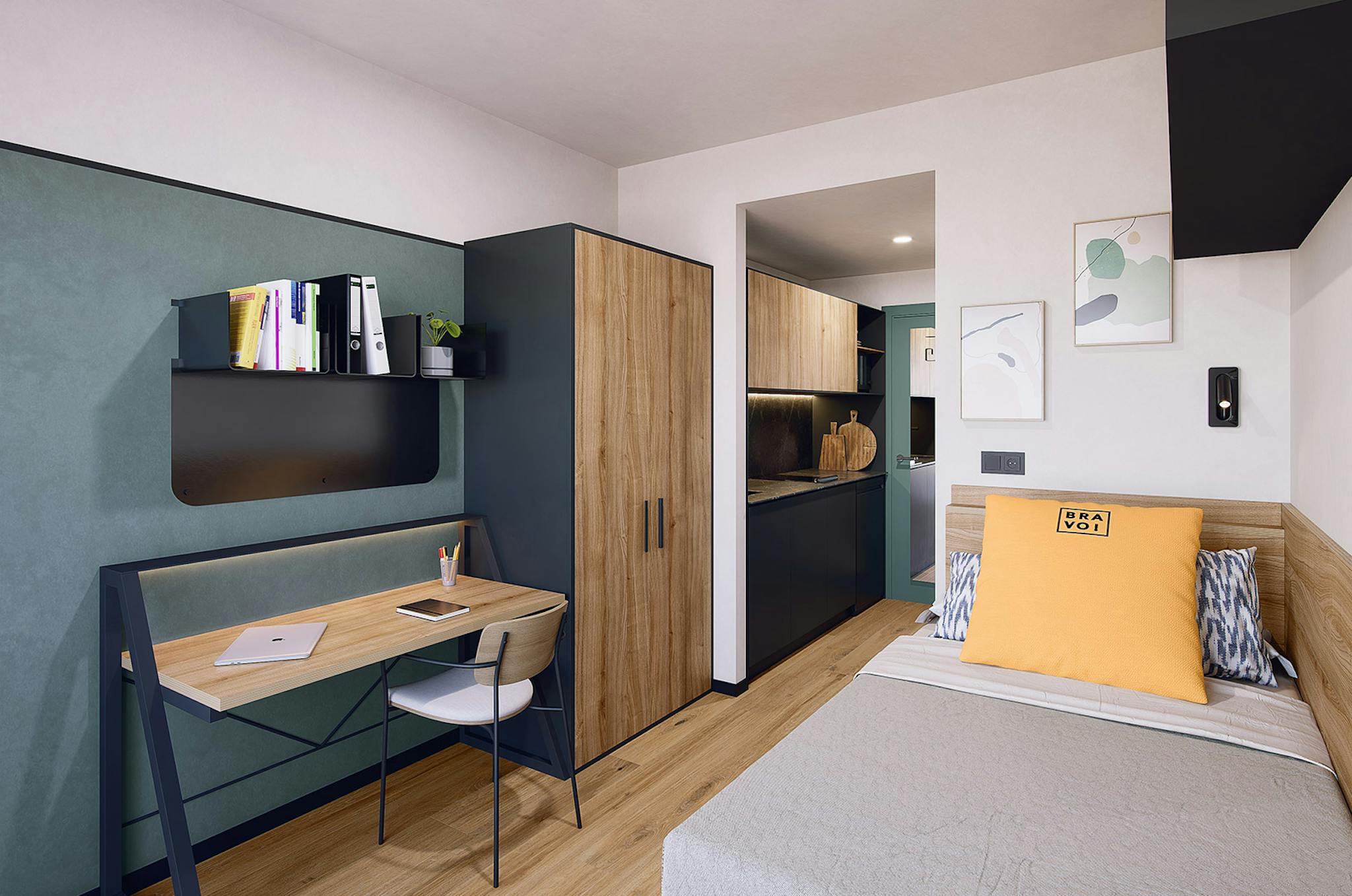 Private Room - Avenida Futbolista Antonio Ruiz Cervilla, Murcia - Gallery - 1