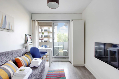 Cosy studio - View on the Canal de l'Ourcq