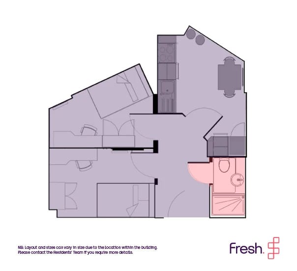 Silver Two Bed Flat  -  Dunaskin Mill  - Gallery -  4