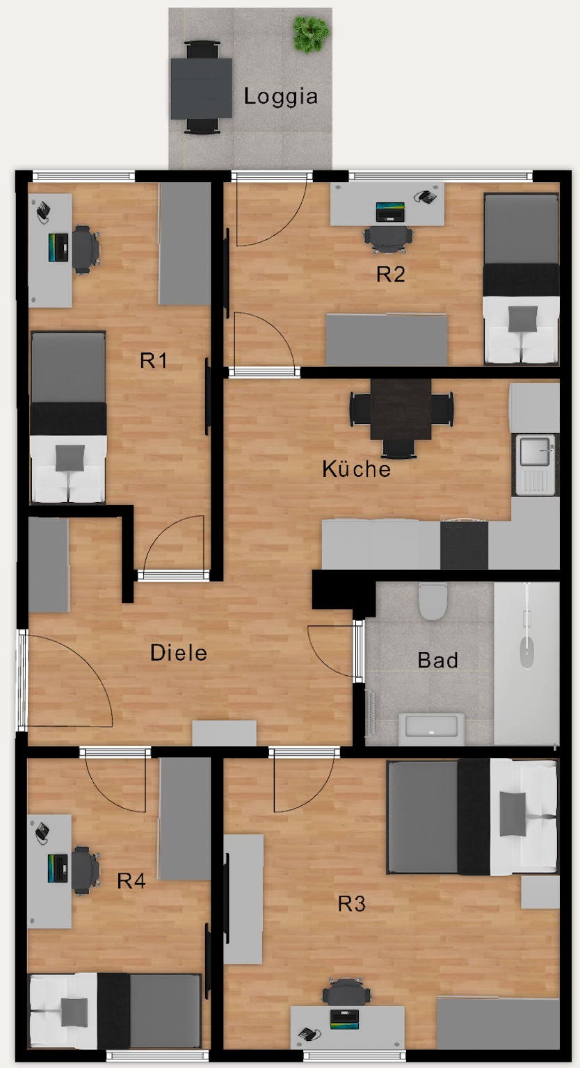  Private Room  -  Mainaustraße, Munich  - Gallery -  2