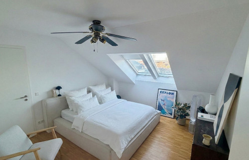 Premium penthouse Dresden Neustadt | 130 sqm | huge rooftop terrace | elevator into the apartment | parking | optional cleaning incl.  - Gallery -  5