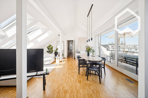 Premium penthouse Dresden Neustadt | 130 sqm | huge rooftop terrace | elevator into the apartment | parking | optional cleaning incl. - Gallery - 11