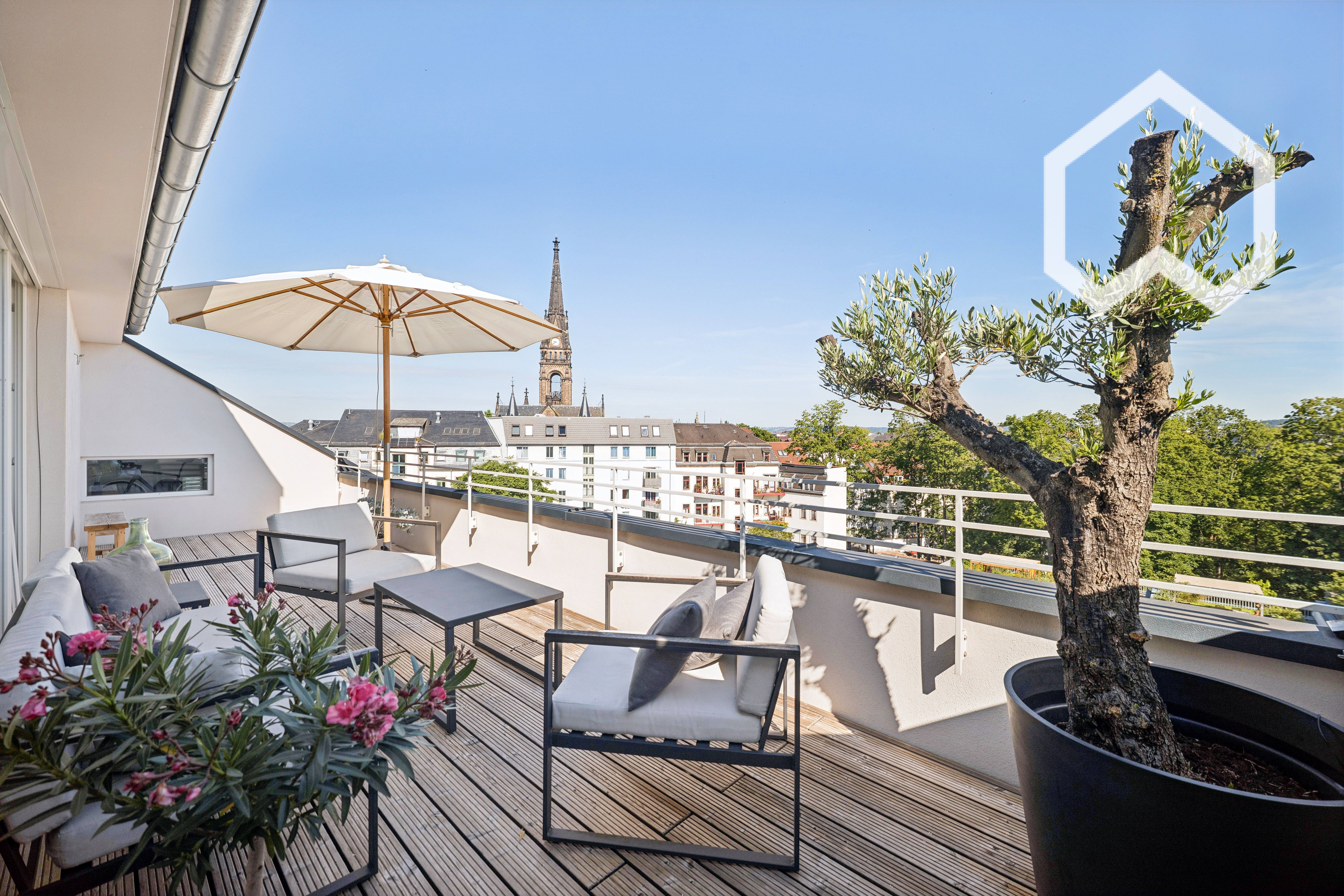 Premium Penthouse Dresden Neustadt | 130 Sqm | Huge Rooftop Terrace | Elevator Into The Apartment |  - 4
