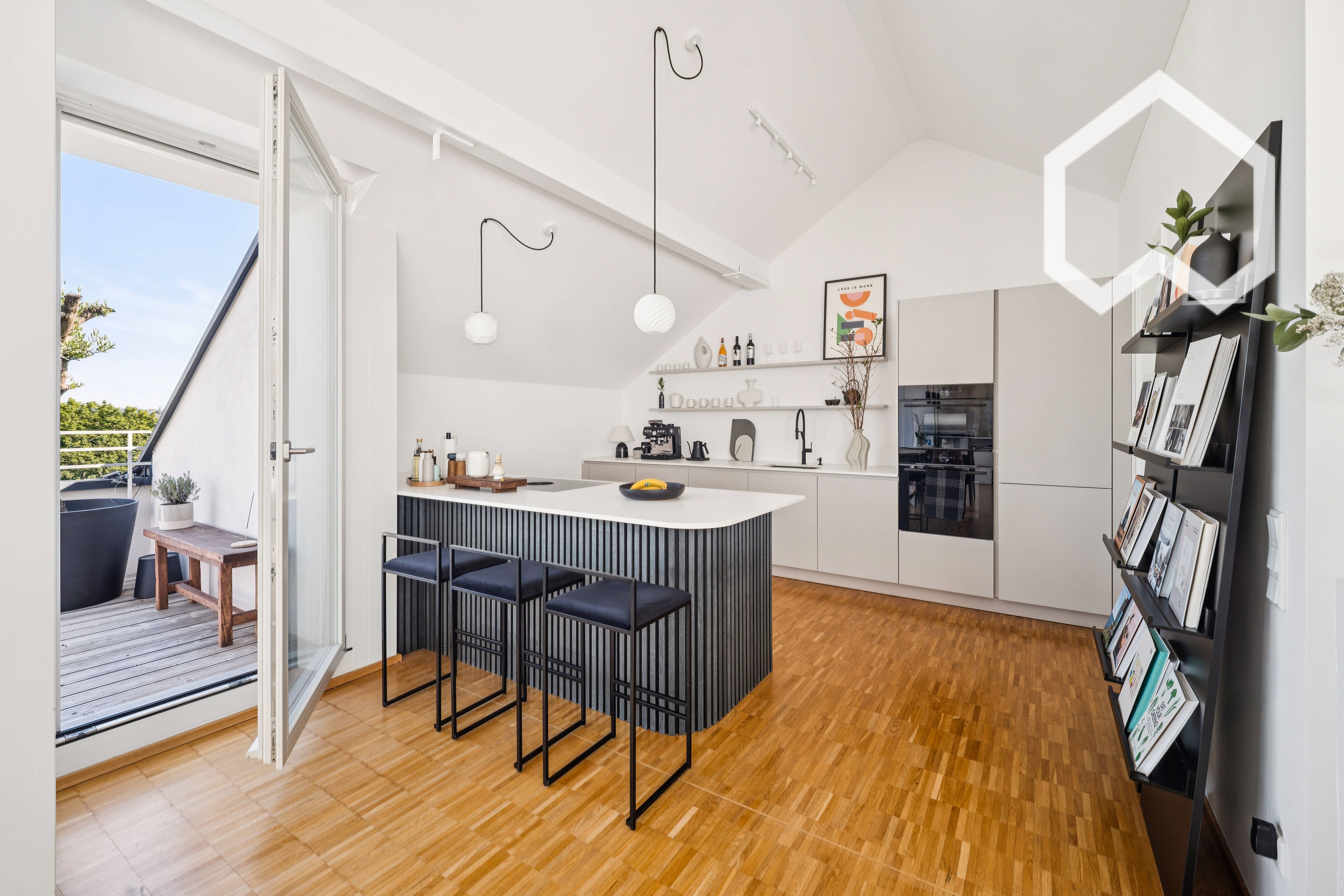 Premium Penthouse Dresden Neustadt | 130 Sqm | Huge Rooftop Terrace | Elevator Into The Apartment |  - 14
