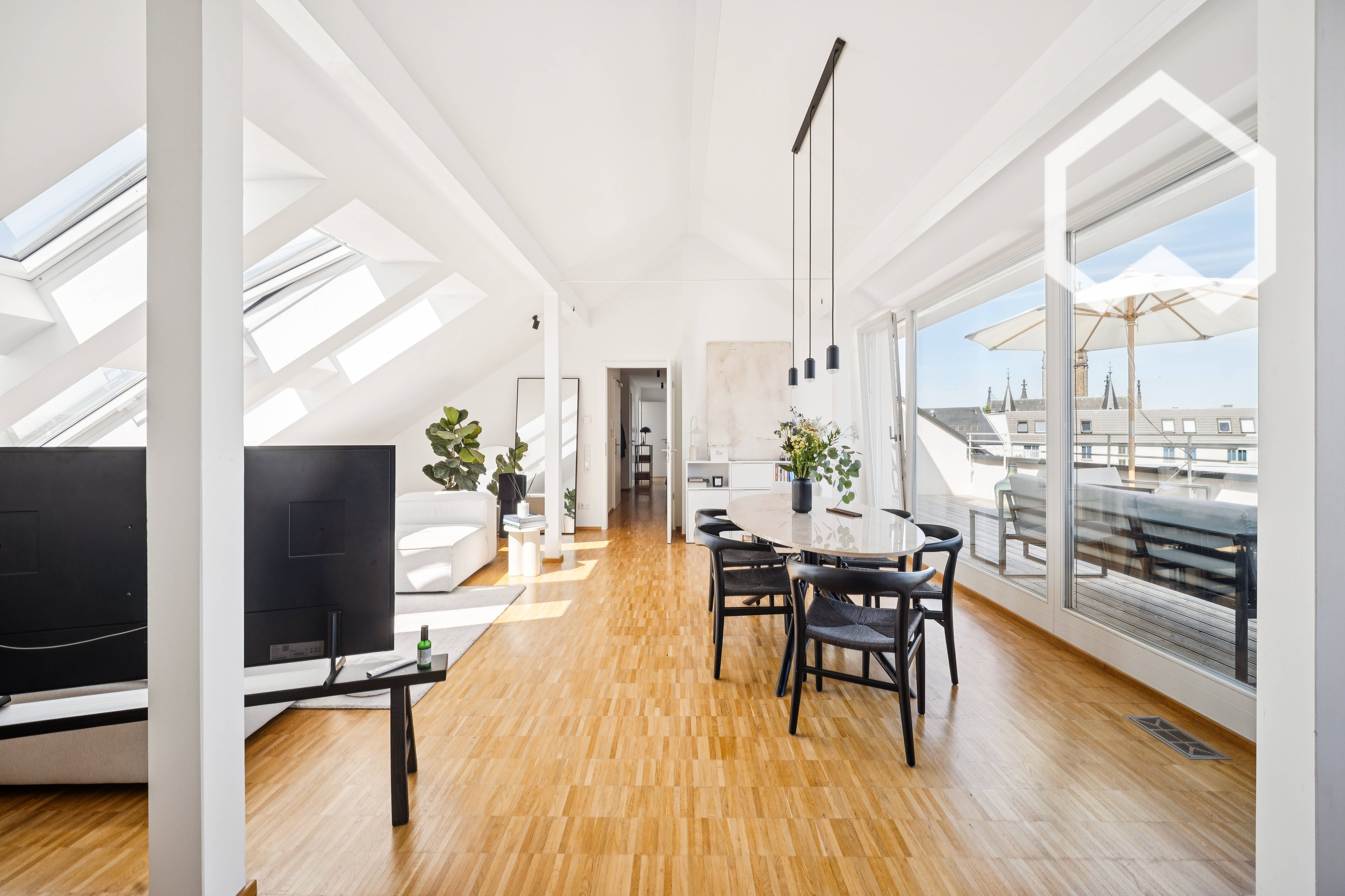 Premium Penthouse Dresden Neustadt | 130 Sqm | Huge Rooftop Terrace | Elevator Into The Apartment |  - 15