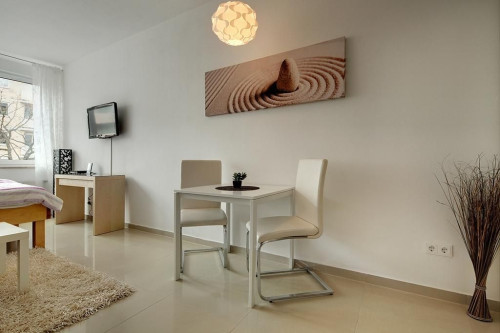 Very nice furnished 1-room apartment with a terrace in Munich Schwabing-North / Milbertshofen - Gallery - 12